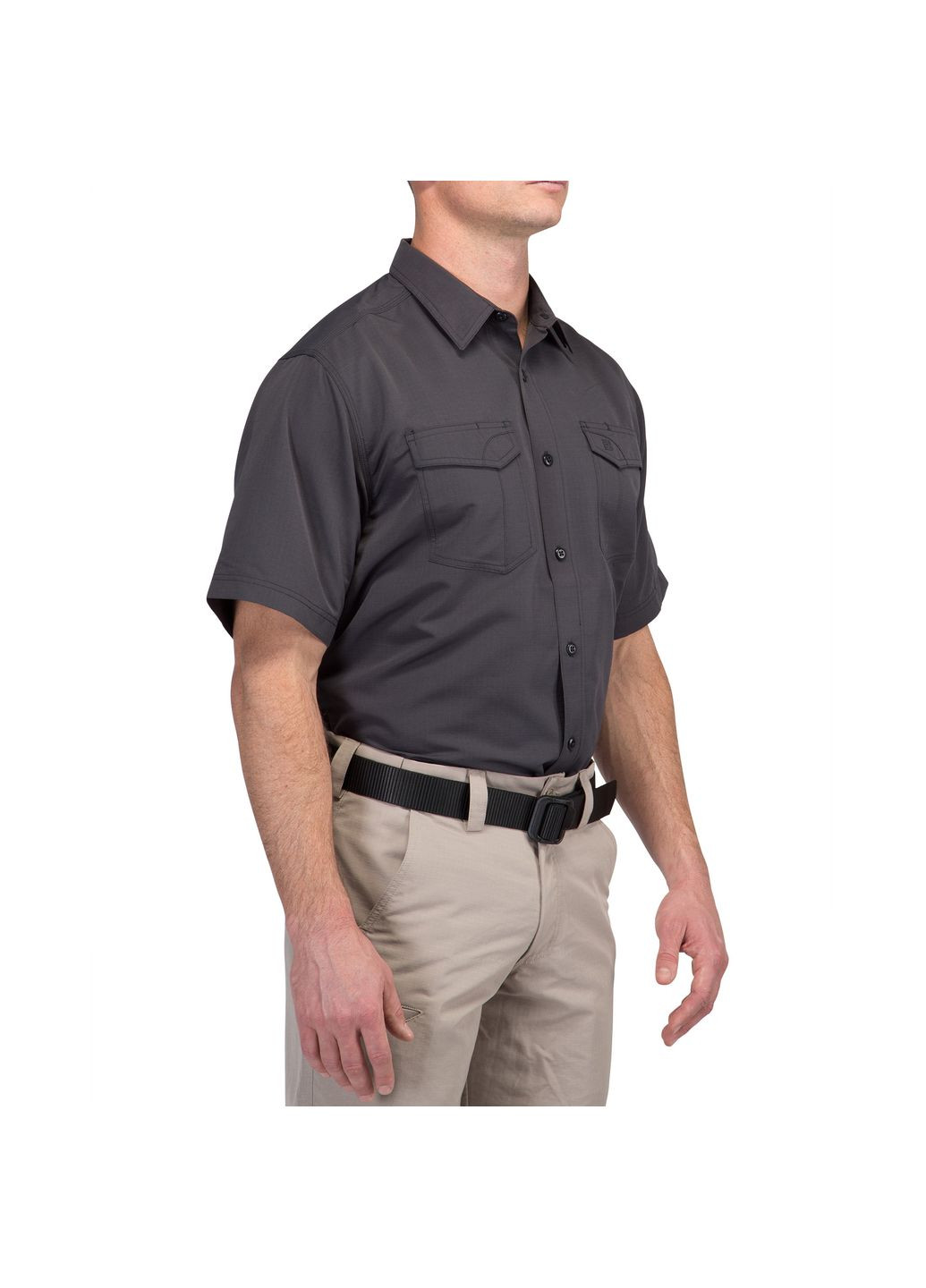 Рубашка тактическая Fast-Tac Short Sleeve Shirt Charcoal 5.11 Tactical (315823477)