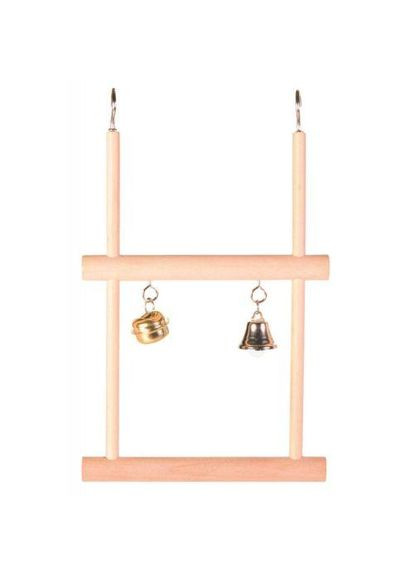 Игрушка Качели для птиц, двойные, 12x20 см (дерево) (*) Trixie (363254453)