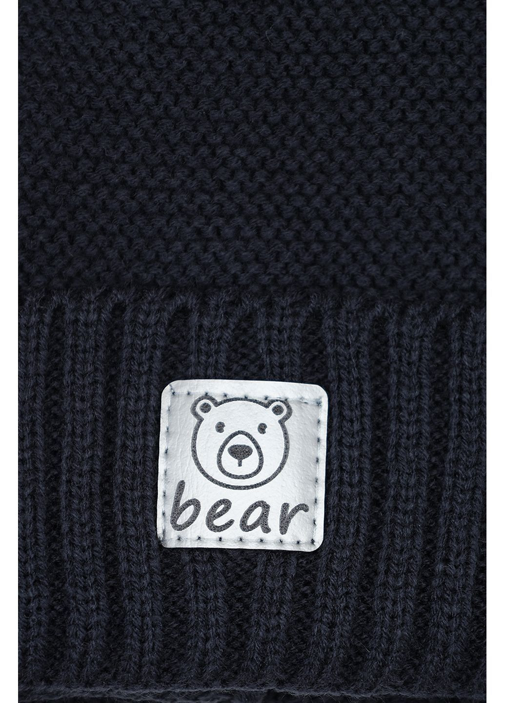 Комплект шапка-шарф для мальчика цвет темно-синий CB-00286638 Yuki (368824124)