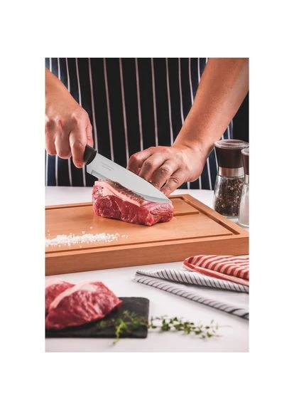 Ніж кухарський Plenus black Chef 23426/107 (17,8 см) Tramontina (387213556)