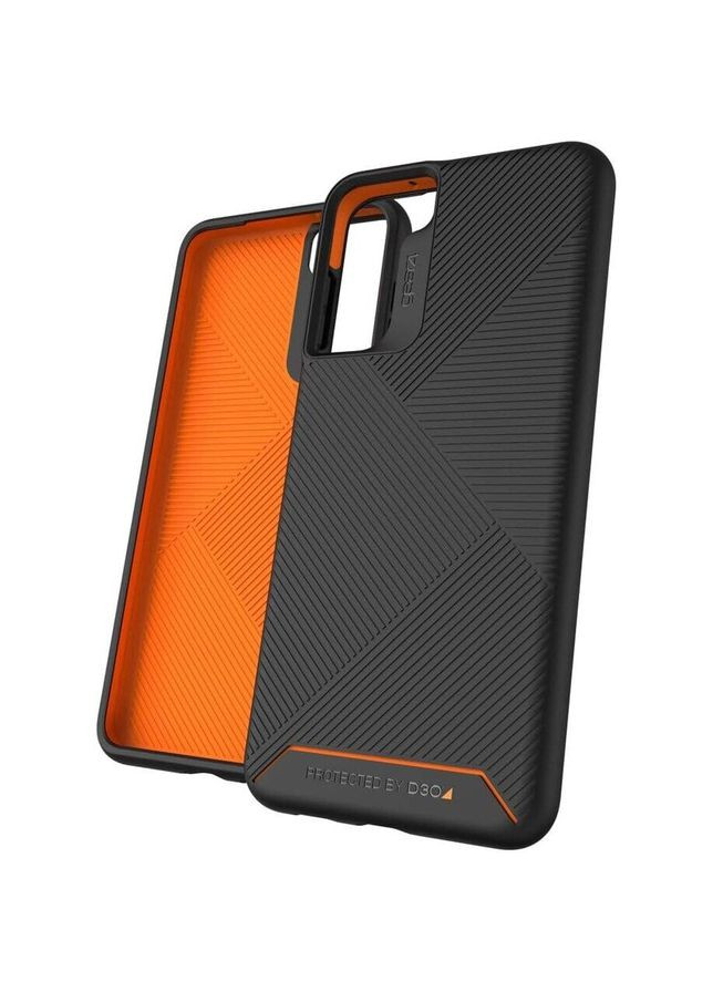 Чехол-накладка Gear4 Denali для Samsung Galaxy S21 SM-G991 Black/Red (702007299 / 702007459) Zagg (372011772)