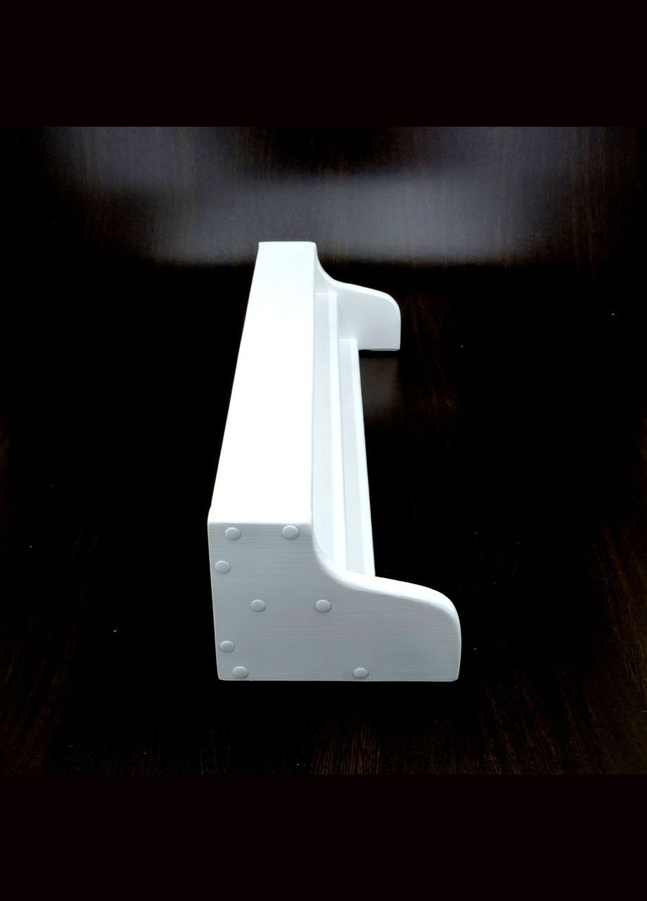 Настенная книжная полка из дерева Пикник зефир (КПГ-001020) No Brand (328079074)