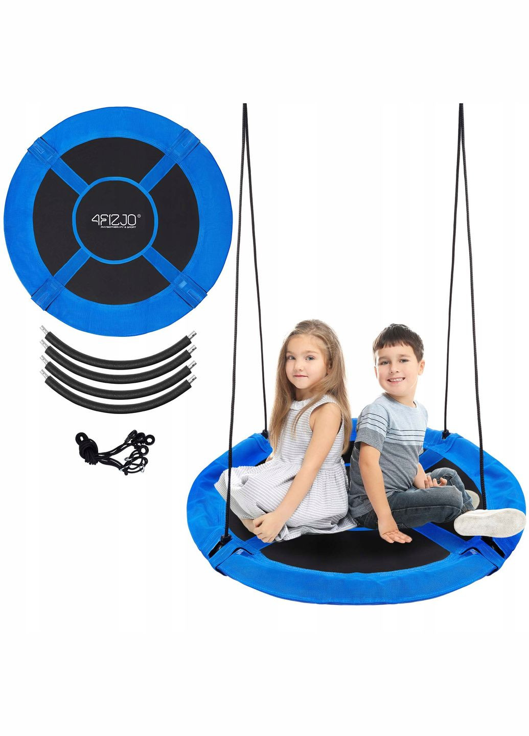 Качеля-гнездо круглая XL 110 см 4FJ0599 4FIZJO (322062807)