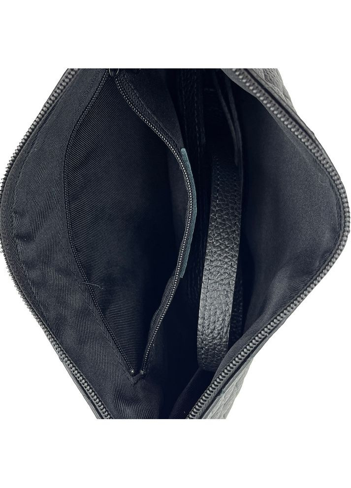 Сумка клатч черная маленькая кросбоди женская кожаная 6828801941 Felicita (369163262)