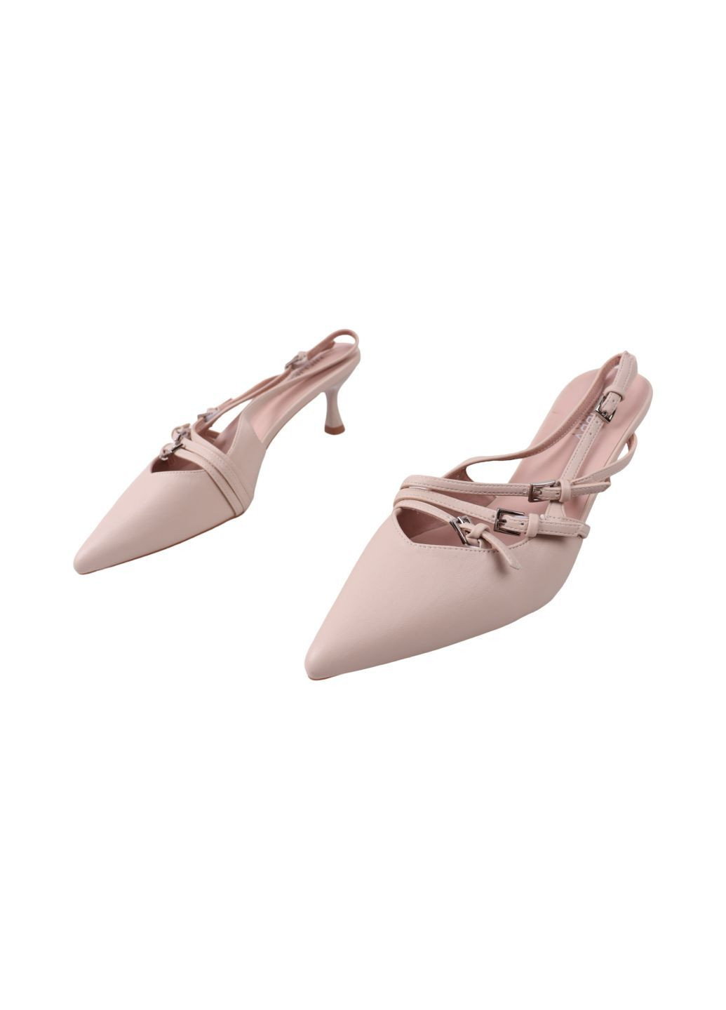 Renzoni Туфлі жіночі бежеві на підборах бежевий з, — (329296978)