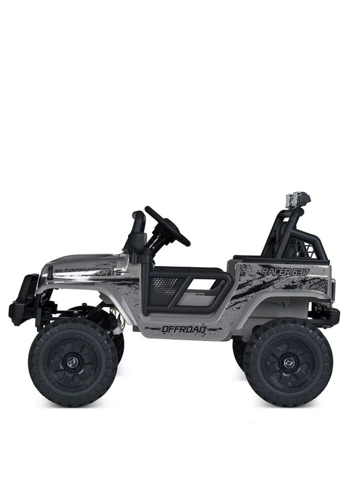 Детский электроджип 24V 4x50W с пультом до 50 кг Серый (DE-169-E-453) Bambi (401827171)
