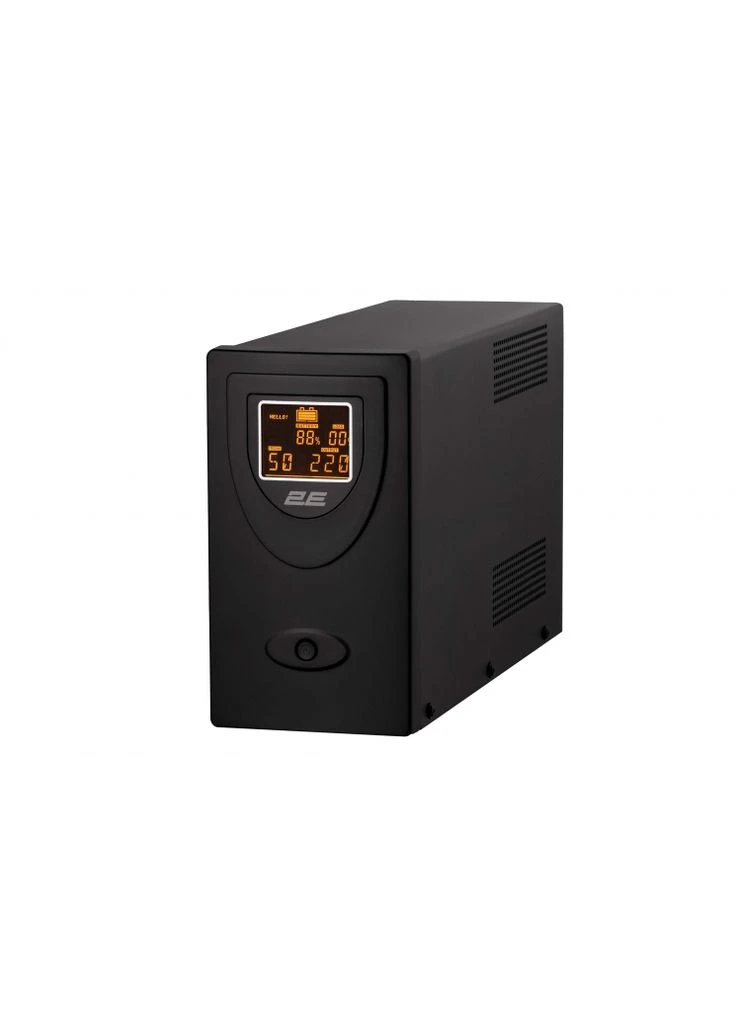 Джерело безперебійного живлення DD2000, 2000VA/1200W, LCD, USB, 2xSchuko (-DD2000) 2E (393643555)
