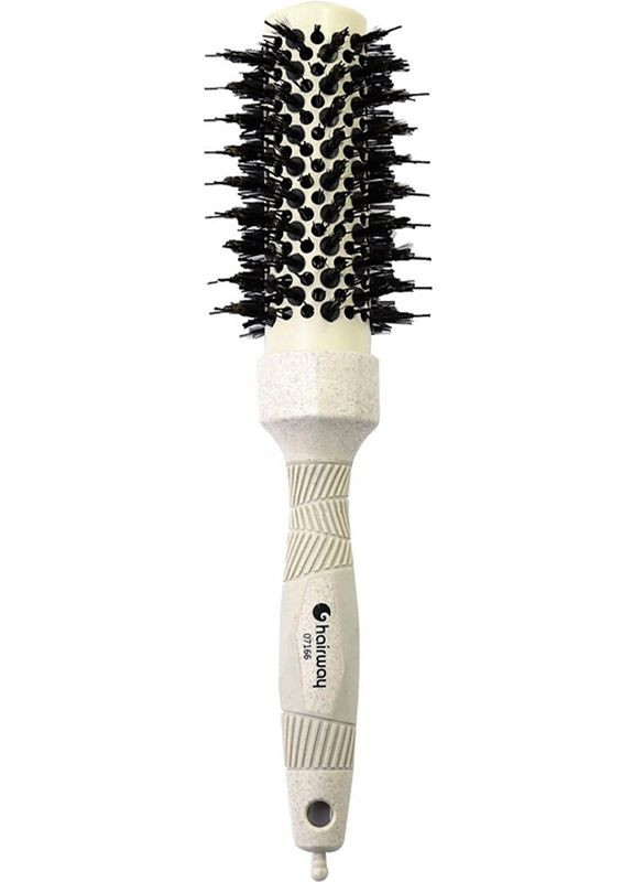 Термобрашинг Organica 07166 бежевий із щетиною кабана – ECO – діаметр 34/47 мм Hairway (352169010)