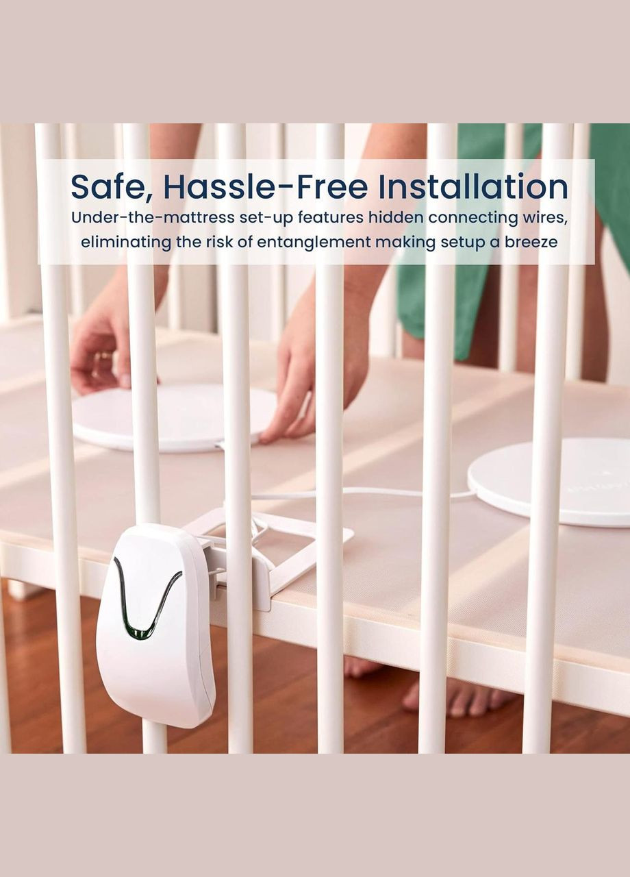 Монитор для контроля нарушения и отсутствия дыхания Babysense 7 для новорожденных, с 2 сенсорами под матрас No Brand (344547857)