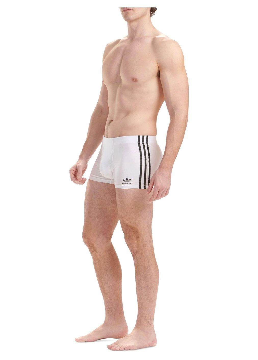 Набір 3 шт боксерки чоловічі труси Adidas Originals Mens Comfort Flex Cotton 3 Stripes Three Pack Trunks (363135120)