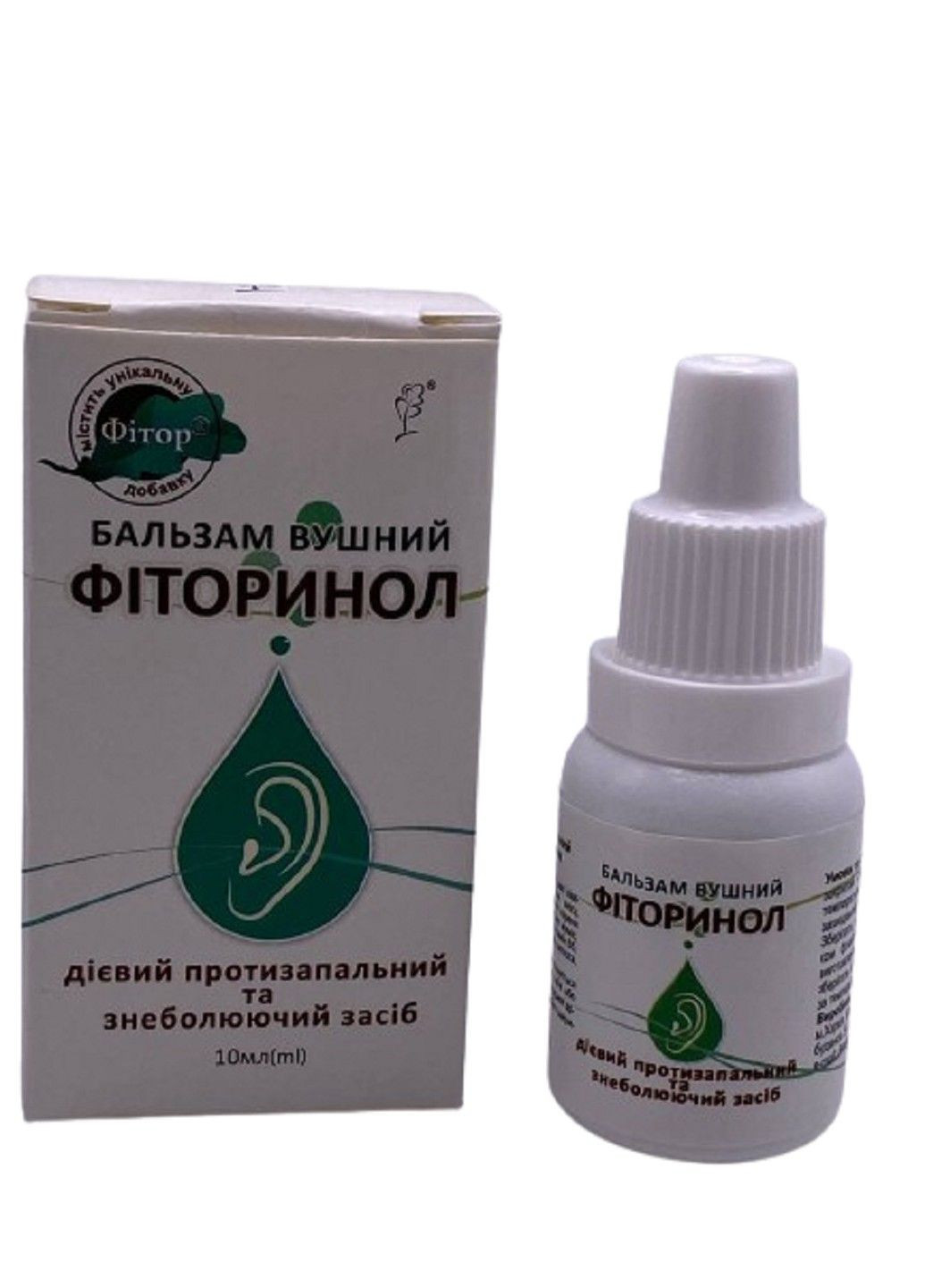 Фиторинол бальзам ушной при шуме в ушах воспалении уха 10 мл Фитория Фіторія (353497256)