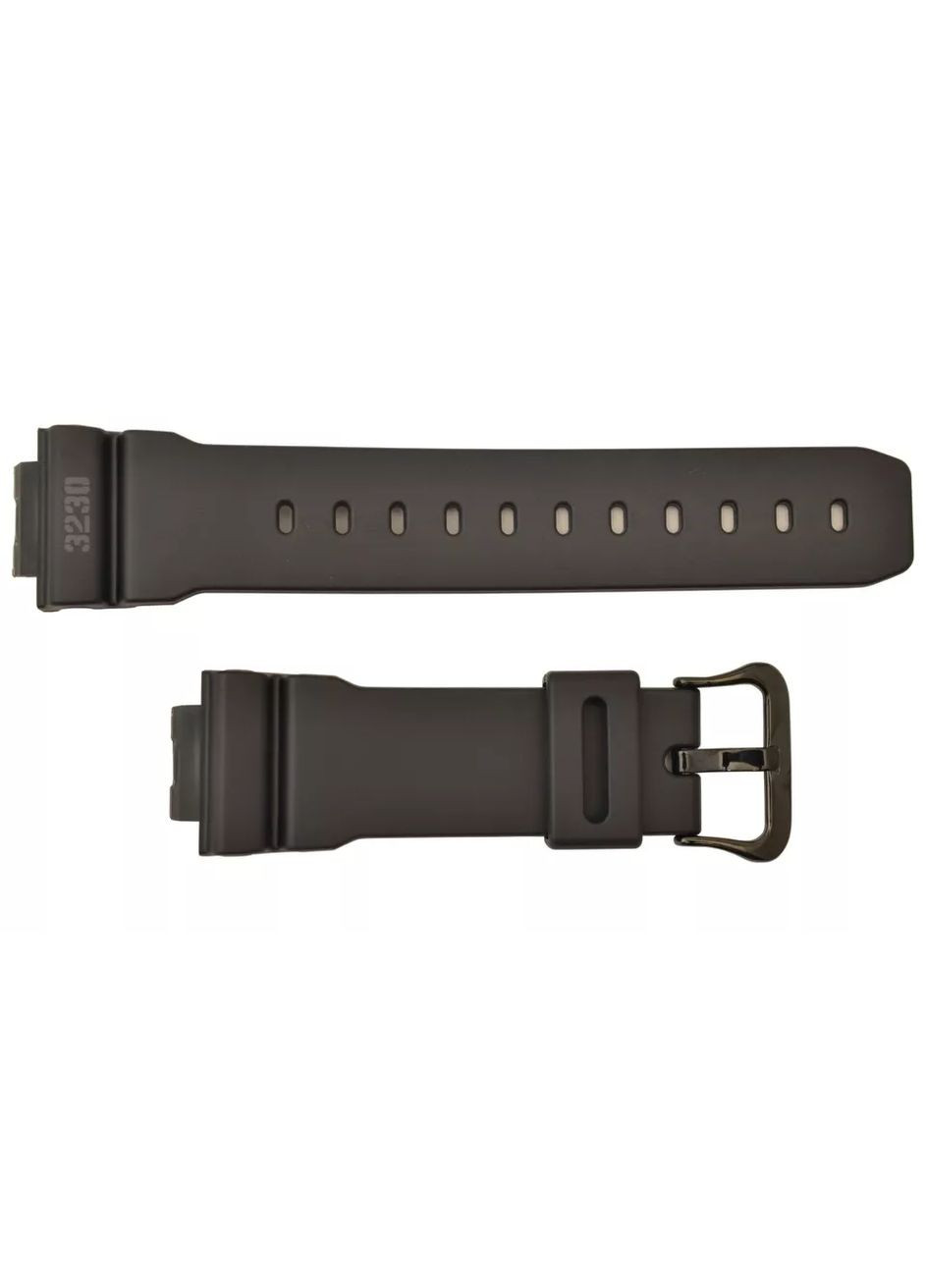 Ремешок для часов G-SHOCK DW-6900MS-1 черный резиновый Casio (318093636)