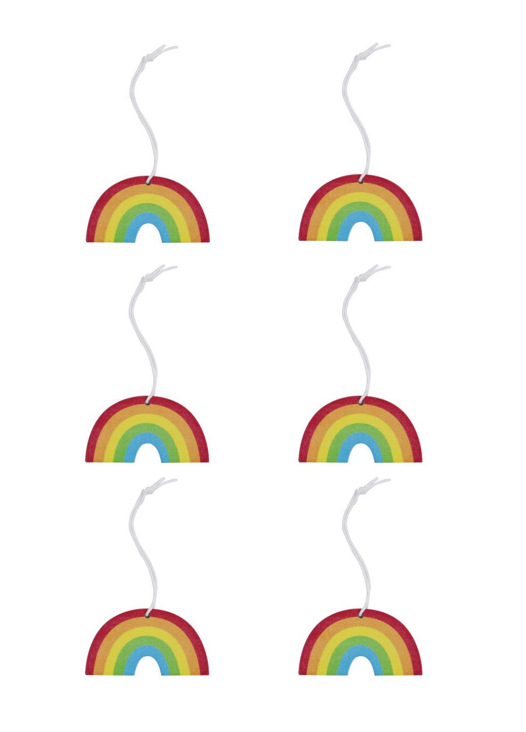 Декоративное висячее украшение «Радуга» 6 шт комбинированный Livarno home (330829356)