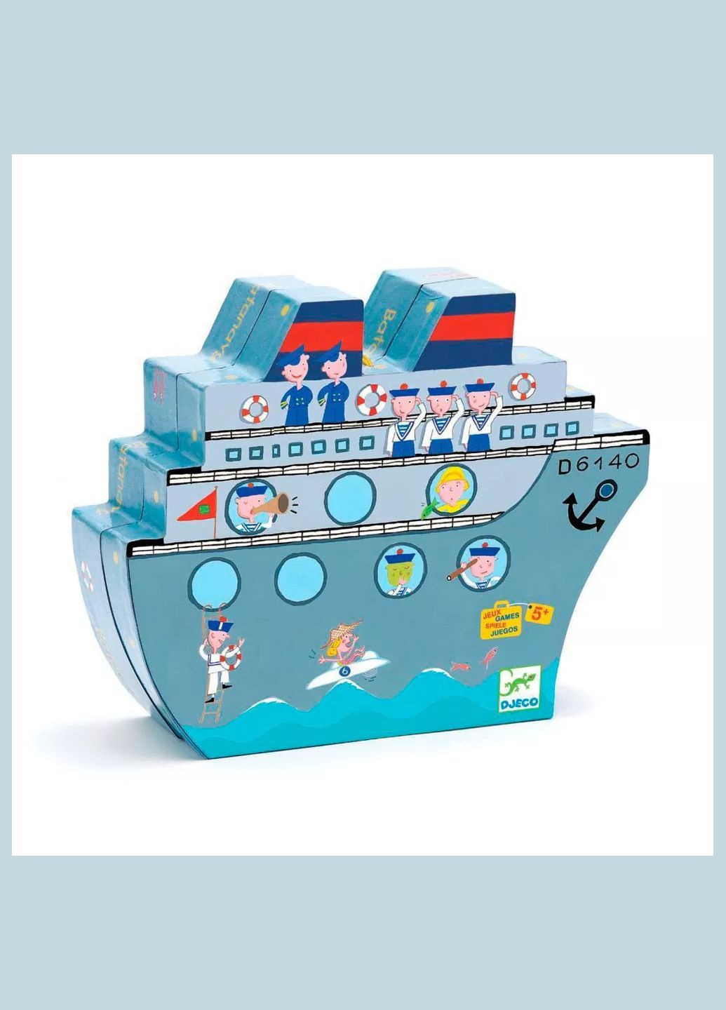 Настольная игра-тактика Морской бой (DJ05270) Djeco (333252166)