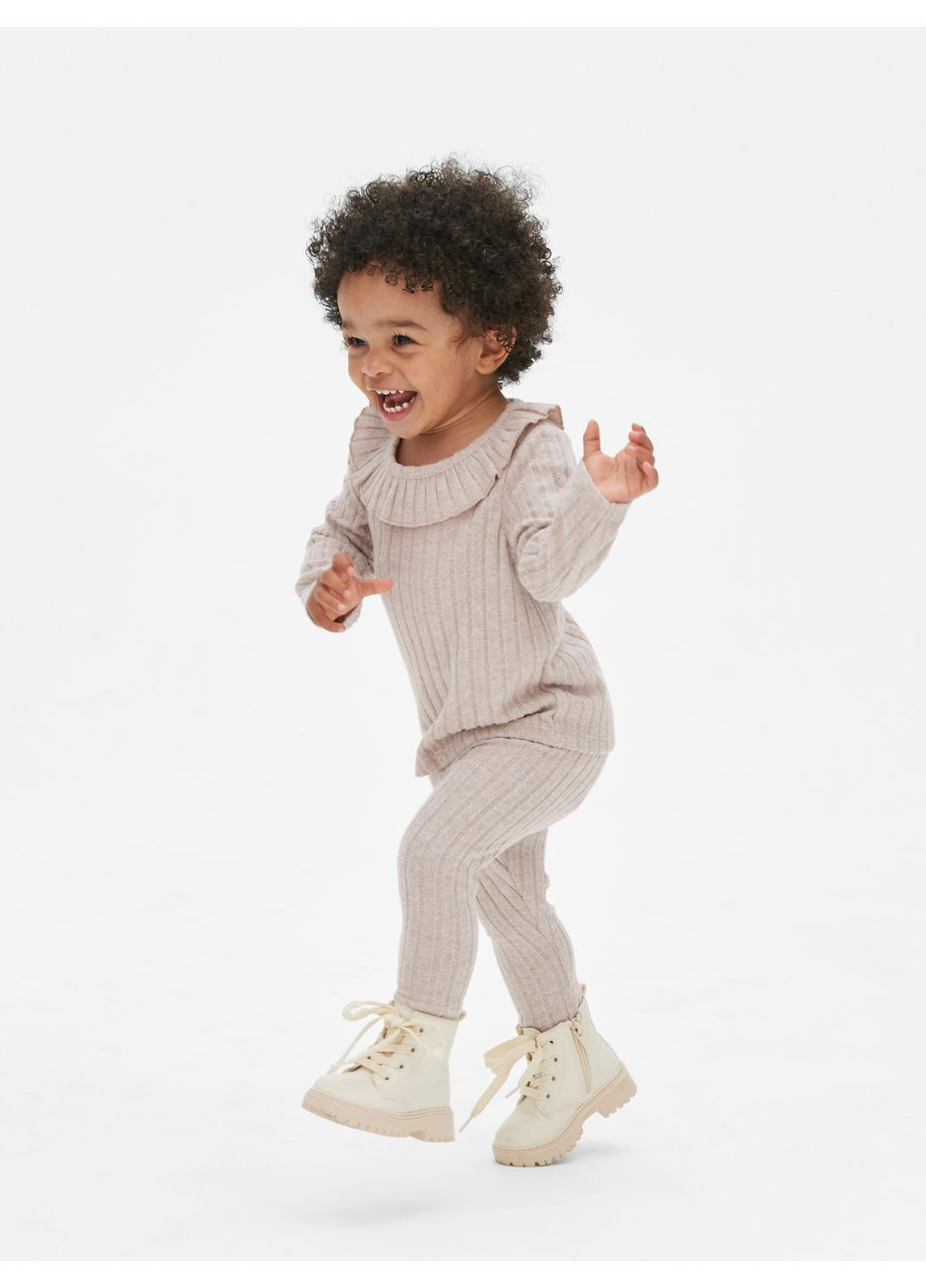 Лосини,бежевий меланж, Primark (353309784)