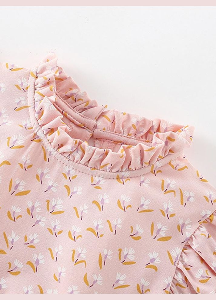 Рожева дитяча літня сукня для дівчинки 10216 рожевий Malwee (324260094)