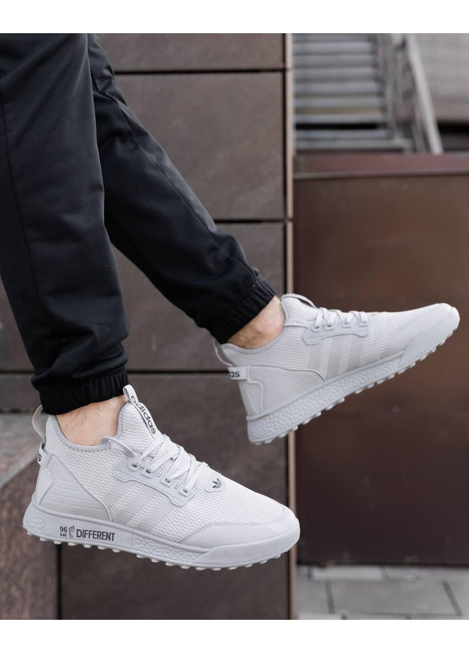 КРОСІВКИ ЖІНОЧІ ADIDAS DIFFERENT SILVER АДІДАС No Brand сірі демісезони (369390855)