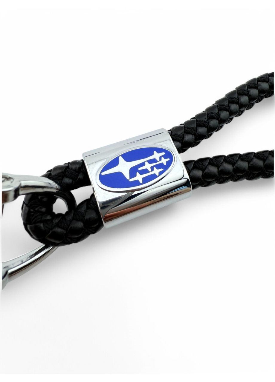 Брелок кожаный косичка Subaru (354698447)