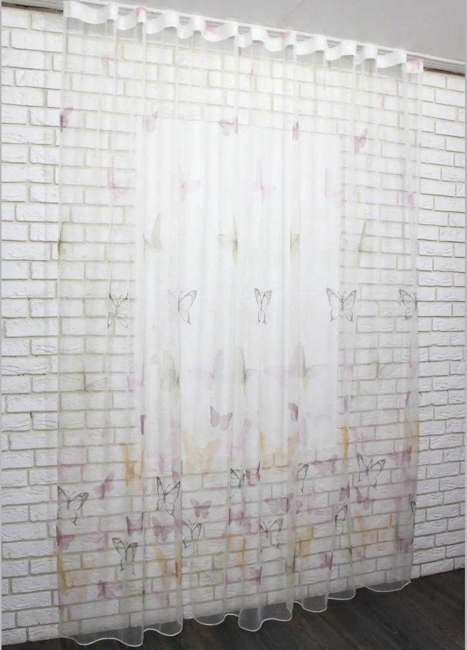 Гардина тюль органза готовая 3 м 300x270 см (tul-983т-5) No Brand (306633101)