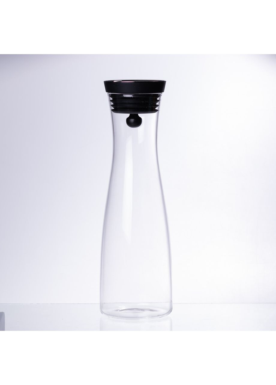 Скляний графин з кришкою 1.2 (л) для води, соку, лимонаду HP-19-43 Yiwu (353501953)