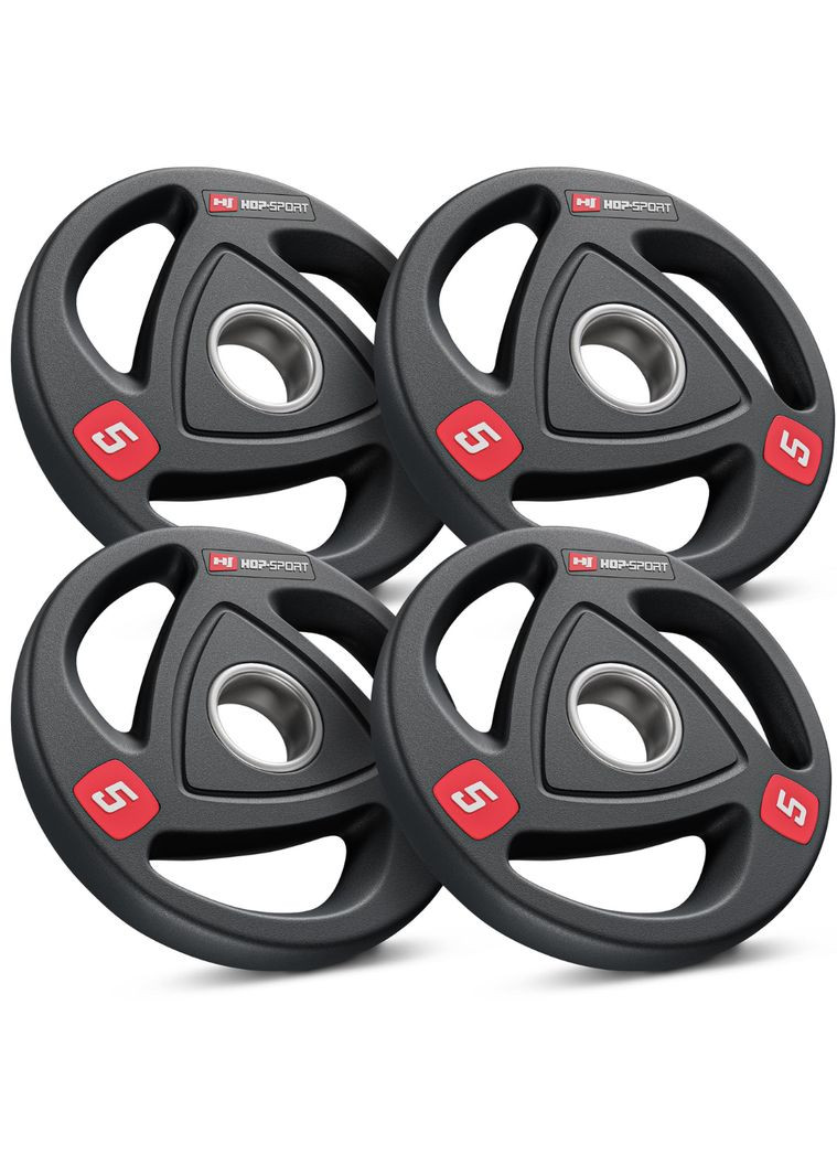 Набір дисків олімпійських 4 х 5кг Hop-Sport (303618033)