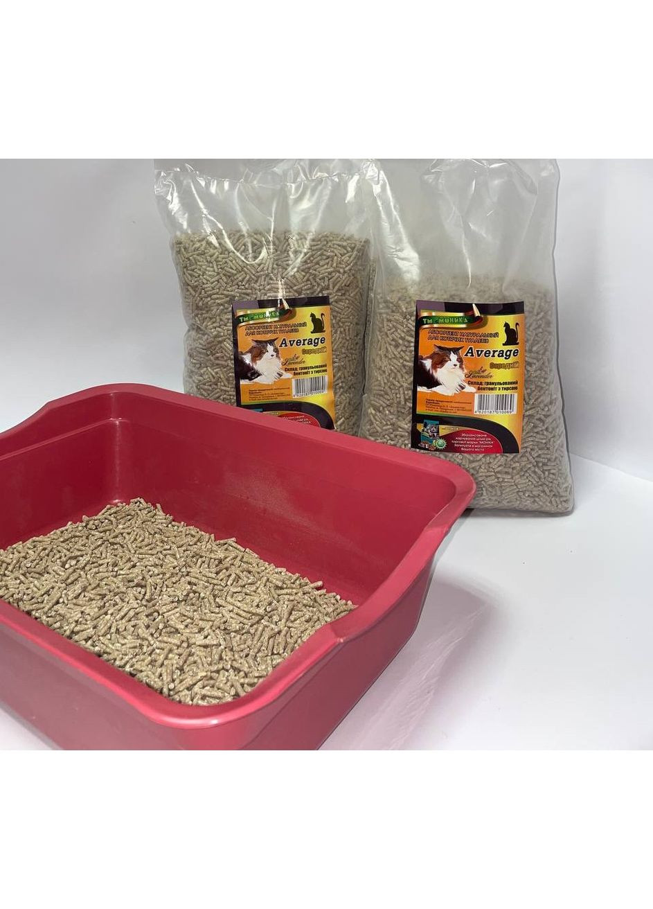 Наполнитель бентонитово-древесный комкующий вес 3,5 кг. No Brand (320950191)