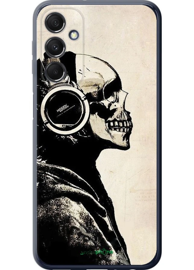 Чехол на Samsung Galaxy M34 5G Скелет-меломан v2 "1200u-3141-70447" Endorphone (387728224)