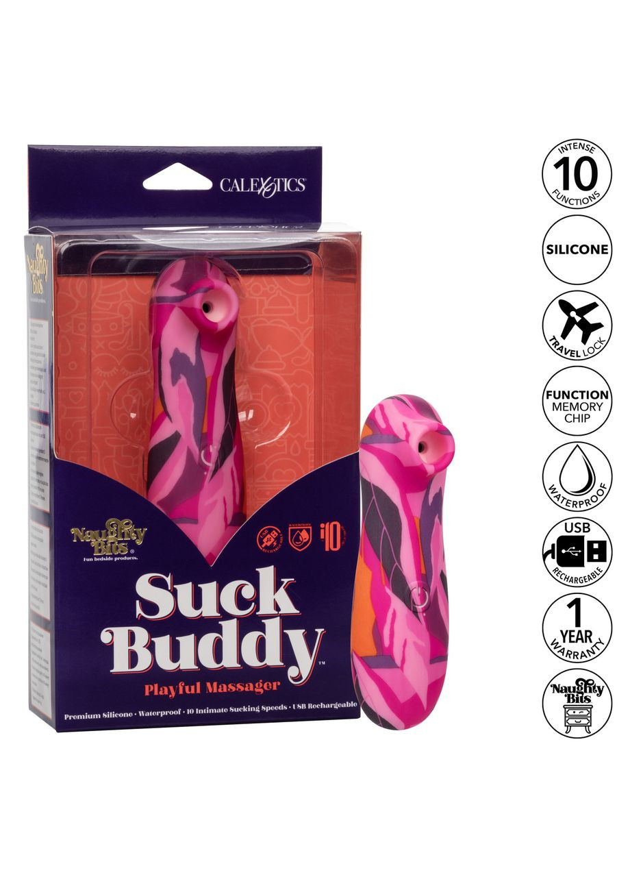 Вакуумний стимулятор клітора Naughty Bits Suck Buddy California Exotic (296793215)