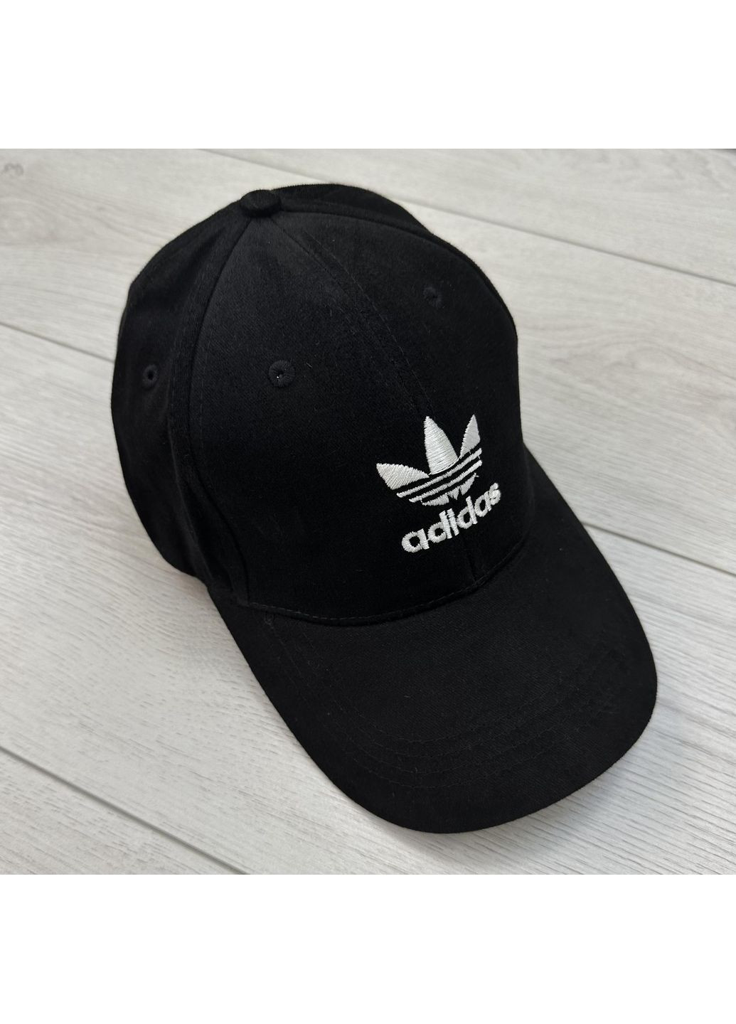 Мужская стильная кепка демисезонная с лого черная No Brand (358203789)