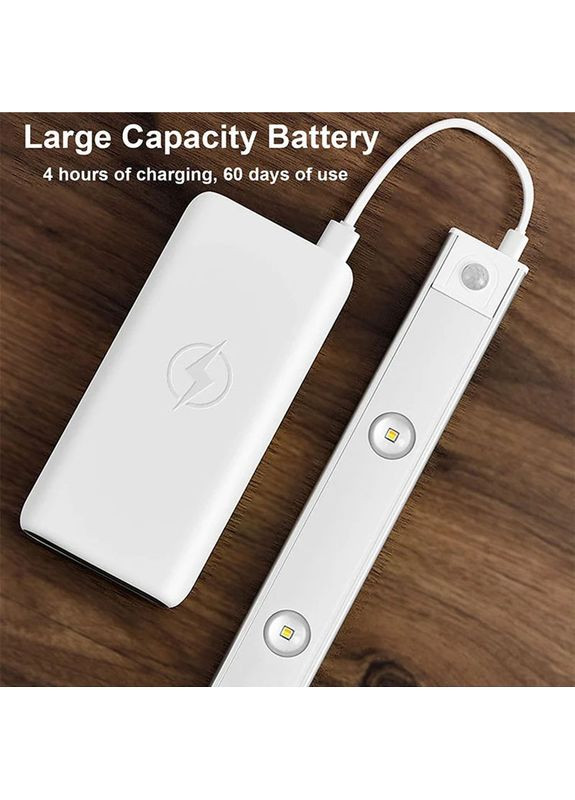 Акумуляторна LED лампа MZ-L1602 350mAh (40 см) з датчиком руху Epik (369668345)