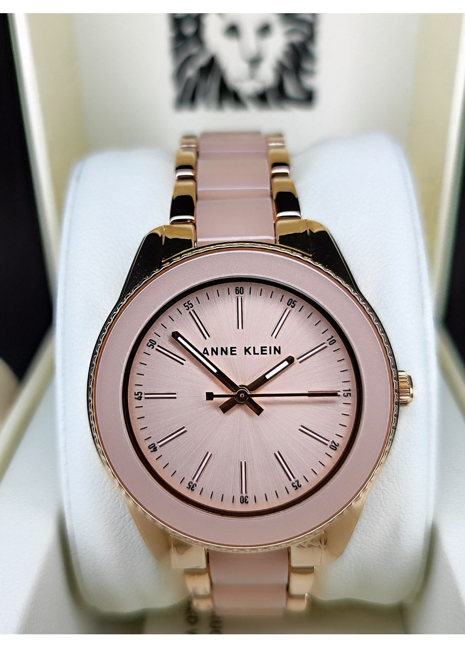 Часы женские AK/3214LPRG Оригинал В коробке Анна Кляйн No Brand (373366509)