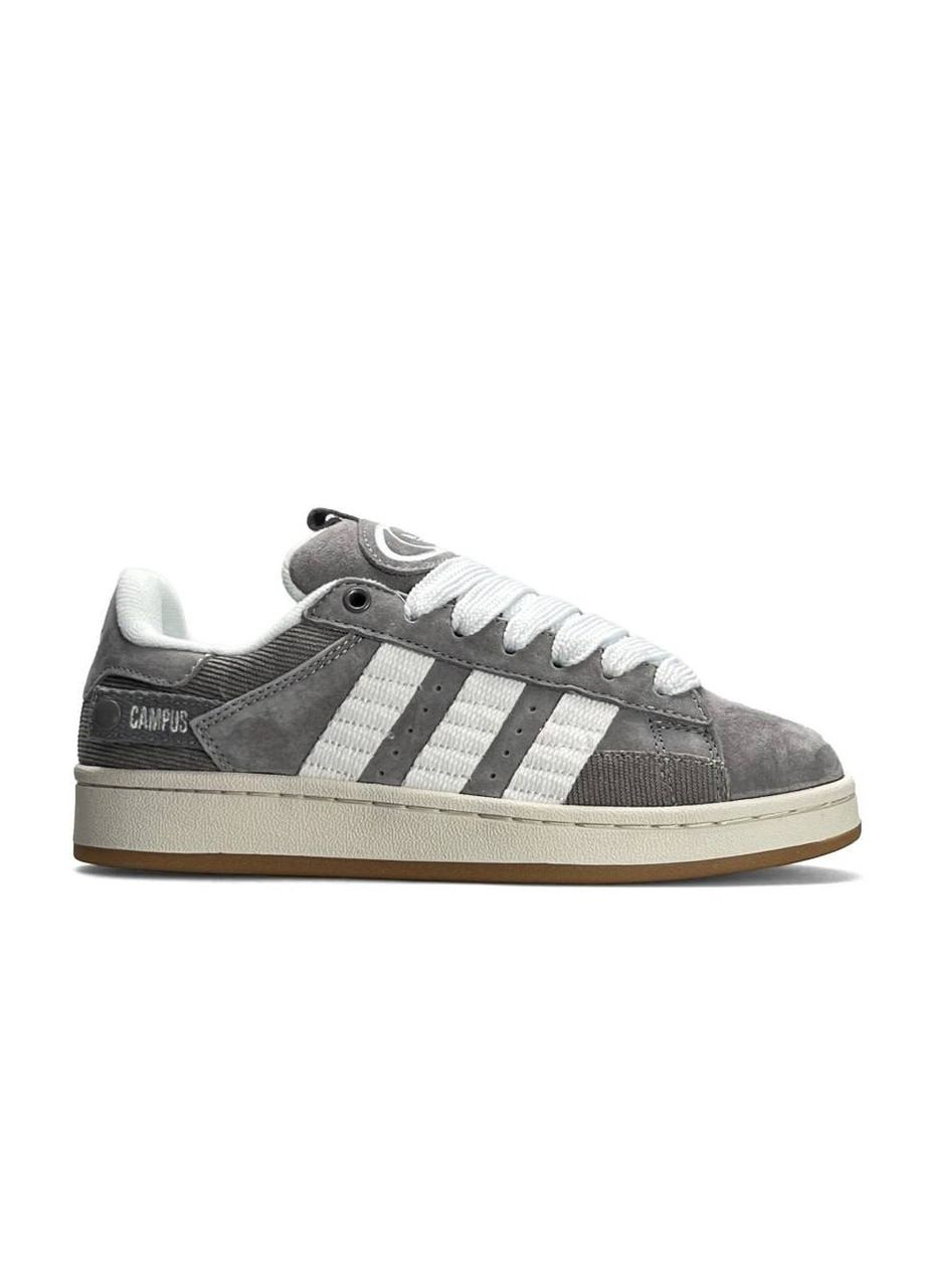 Кросівки жіночі Adidas No Brand Originals Campus 00s Light Grey White сірі демісезони (342059776)