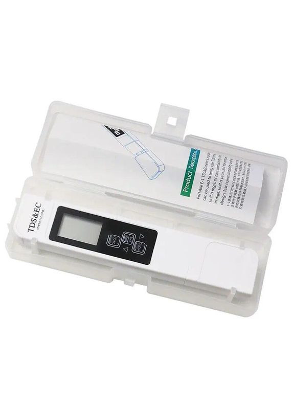Набір PH-метр електронний (PH-02) + Тестер якості води EZ-1 3 в 1 TDS/EC/Temp No Brand (300577578)