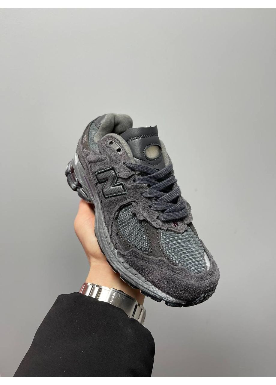 Чорні Осінні кросівки чоловічі new balance 2002r protection pack phantom нью беланс 2002r No Brand