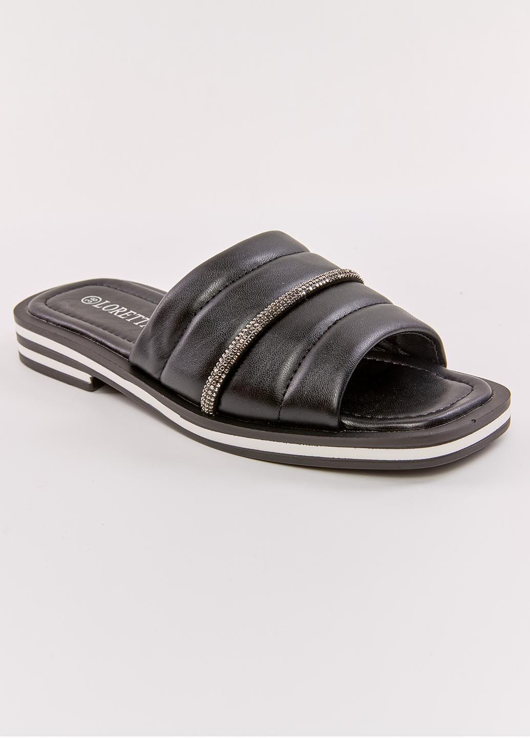 Черные шлепанцы женские 338113 Power