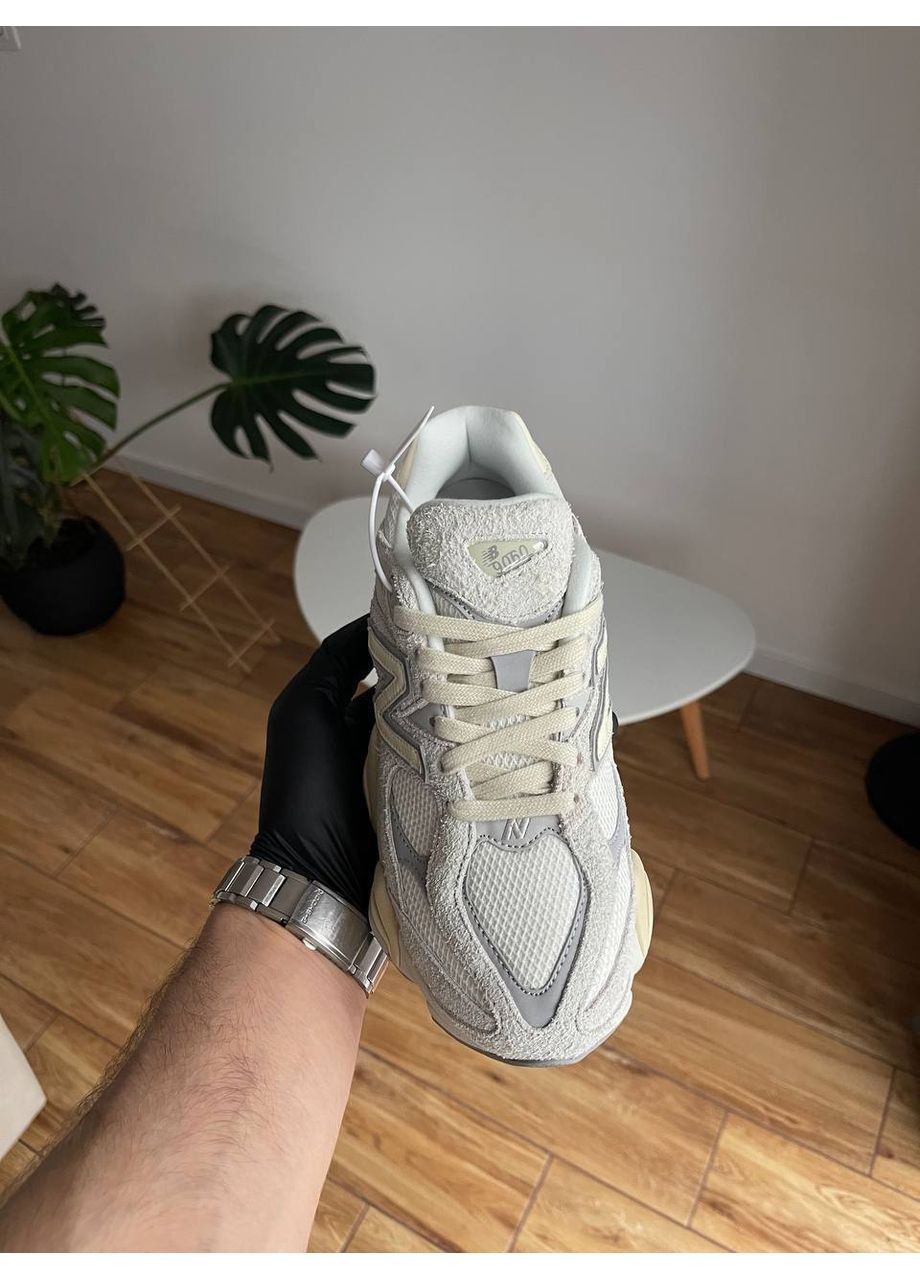 Кроссовки женские и мужские New Balance 9060 quartz grey | 9060 серые No Brand серые демисезоны (357207872)