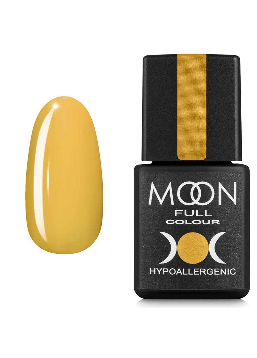 Гель-лак FULL Summer №610 жовтий каррі 8 мл Moon (295287734)