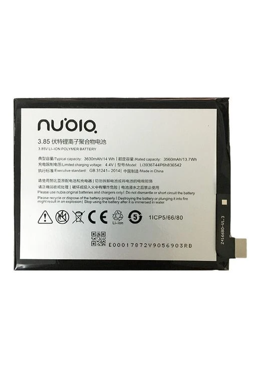 АКБ Li3936T44P6h836542 Nubia M2/ NX551J [Original PRC] ZTE (322191899)