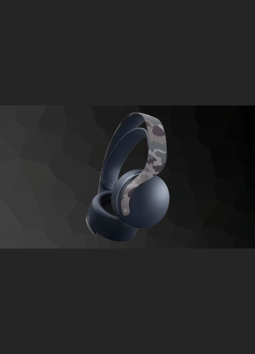 Беспроводная полноразмерная гарнитура PlayStation 5 Pulse 3D Wireless Headset Grey Cammo Sony (293346664)