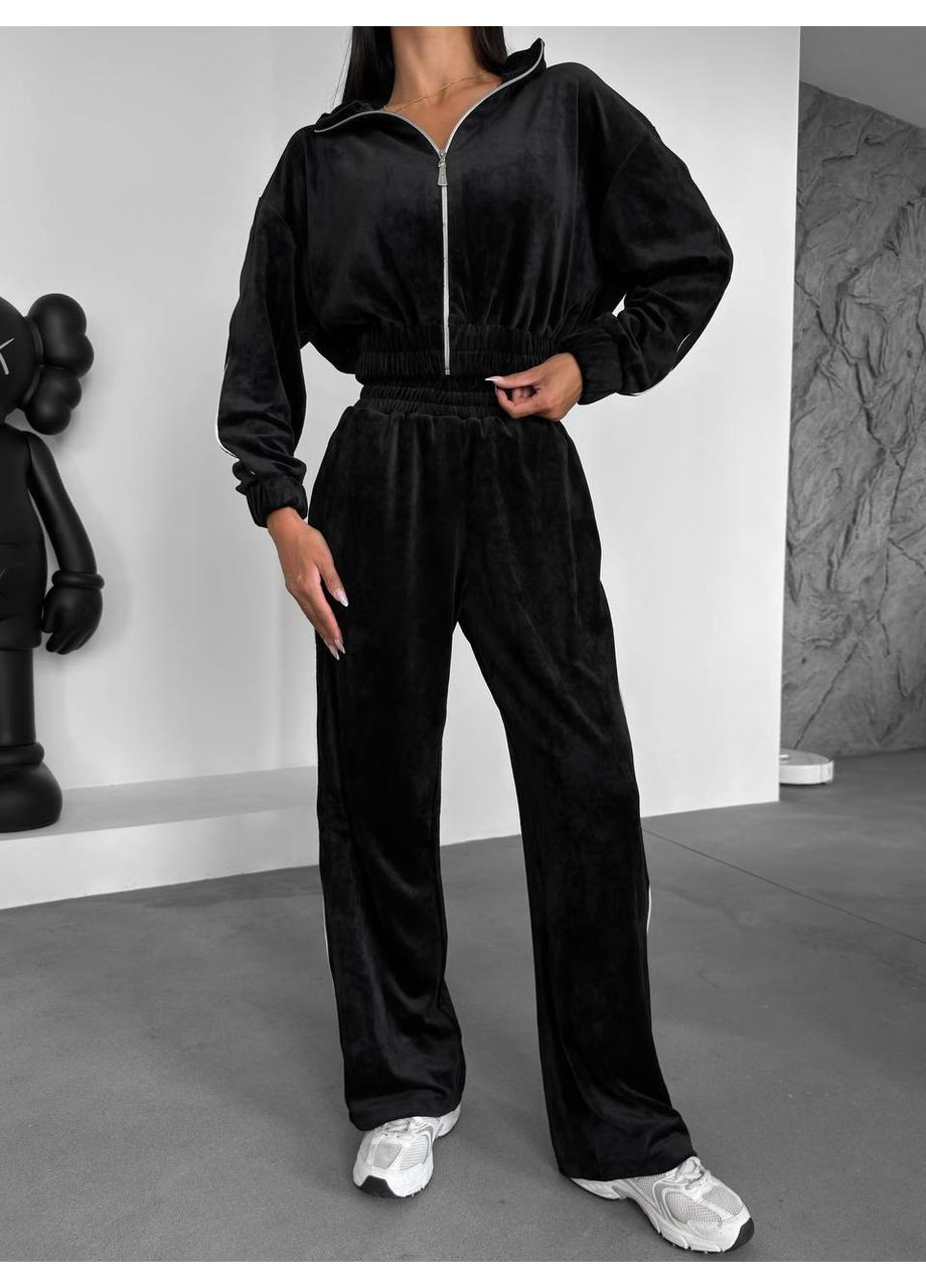 Женский велюровый спортивный костюм Україна (352475297)