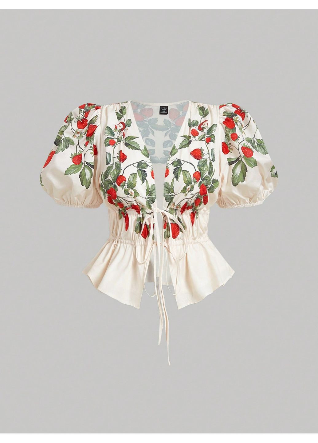 Комбинированная блуза SHEIN
