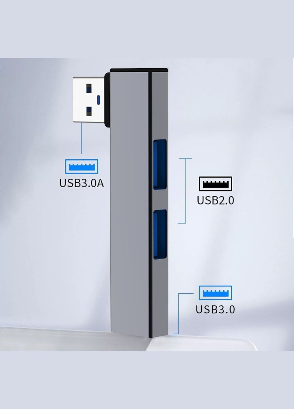 Адаптер Переходник Type-C 3.1 на USB 3.0 для MacBook iMac Bodasan Black (W050725) GT (334729163)