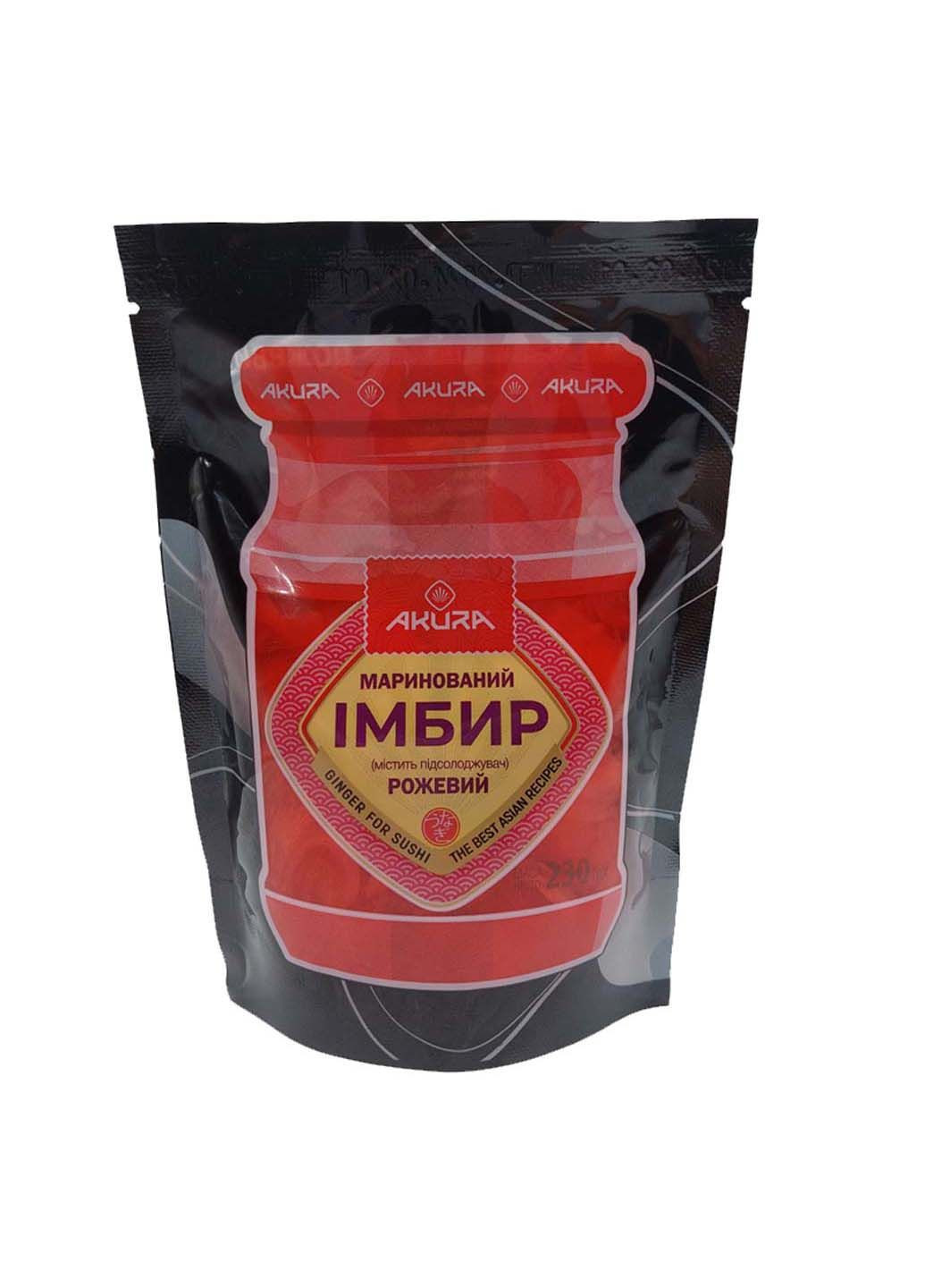 Имбирь маринованный розовый 230 г Akura (295658440)