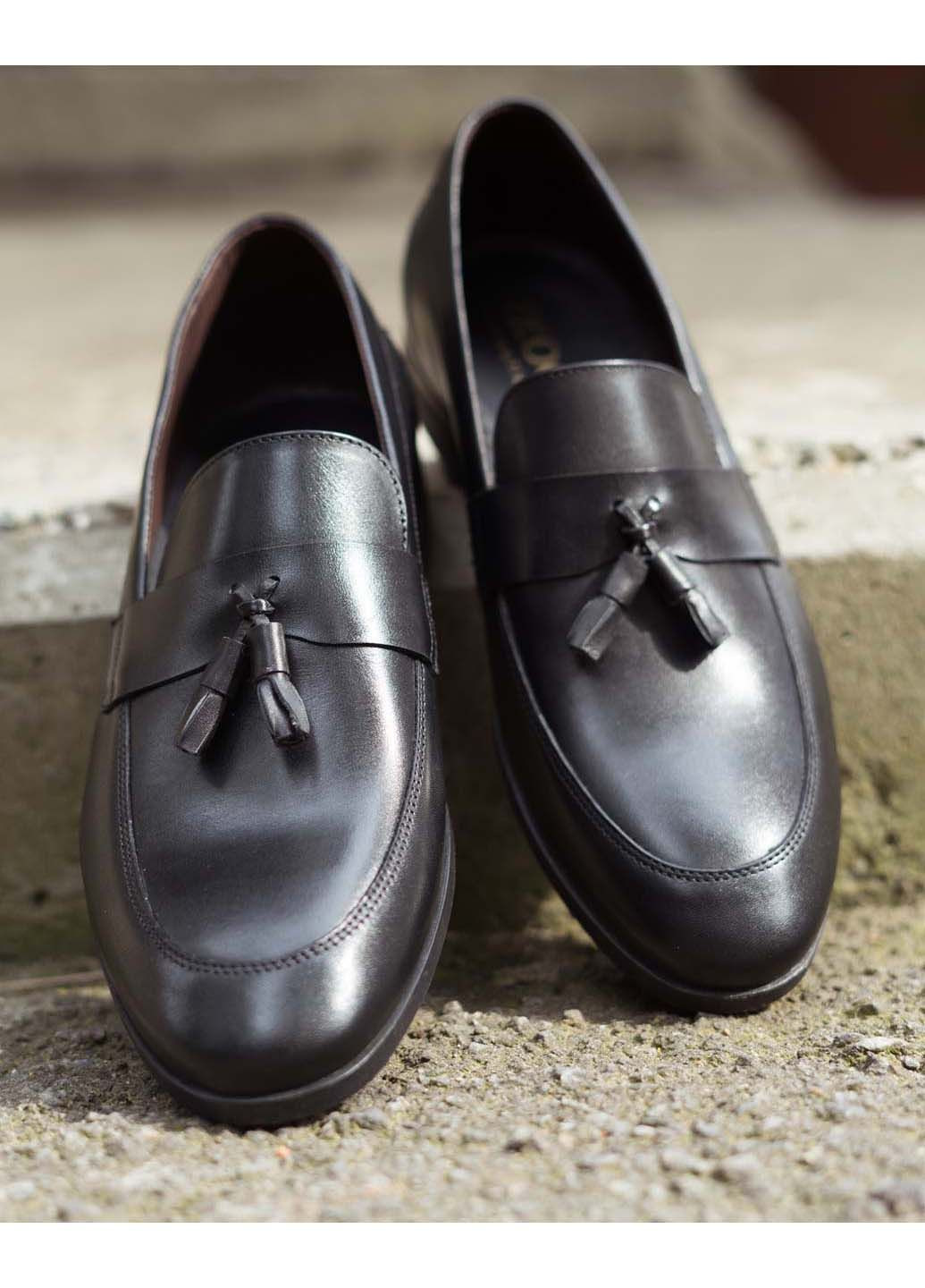 Черные кэжуал туфли Ikos