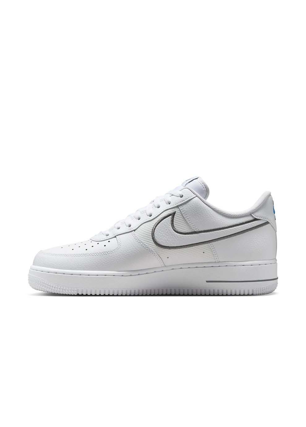 Белые демисезонные мужские кроссовки air force 1 07 белый Nike