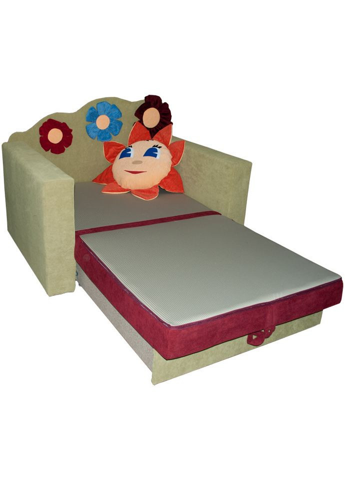 Розкладний викотний дитячий диван Галявинка ТМ No Brand (322500687)