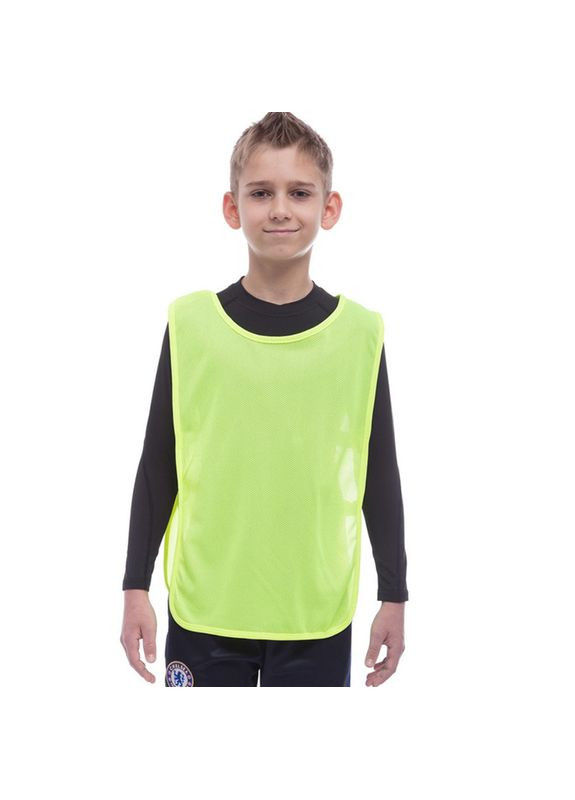 Манішка для футболу юніорська з гумкою (сітка) CO-1675, (57508350) FDSO (323036227)