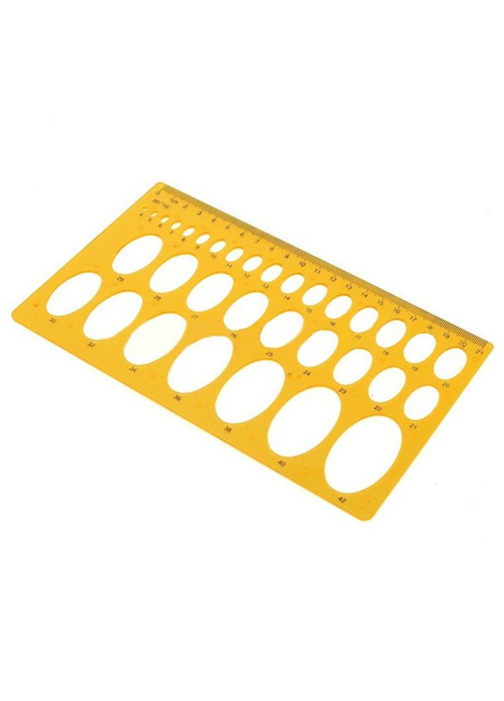 Трафарет для креслення та малювання (шаблон) Еліпс 21 см Magical Science (322635132)