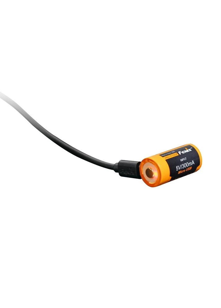 Аккумулятор 16340 700 UP mAh Li-ion micro usb зарядка (A-015633) Fenix (317405579)