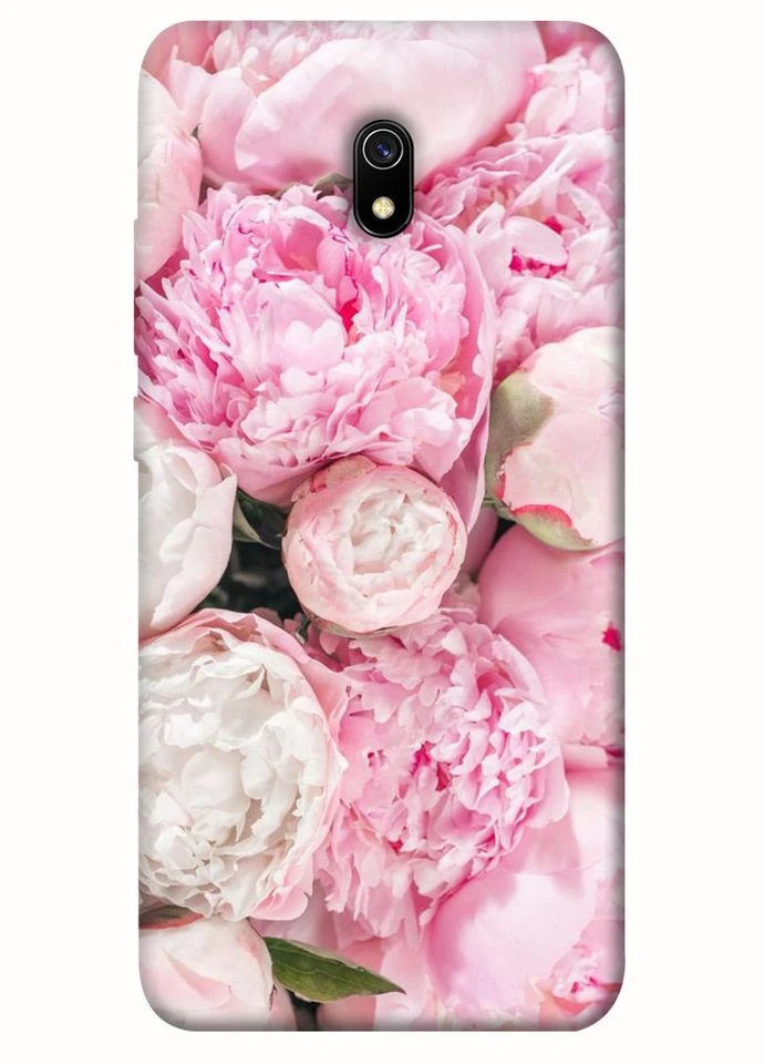 Чехол с принтом для Xiaomi Redmi 8a / на Ксяоме, сяоме, ксиоме редми 8а Pink peonies No Brand (339059889)